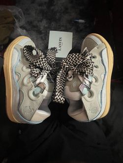 Lanvin Curb  Sneaker  Pale  Blue