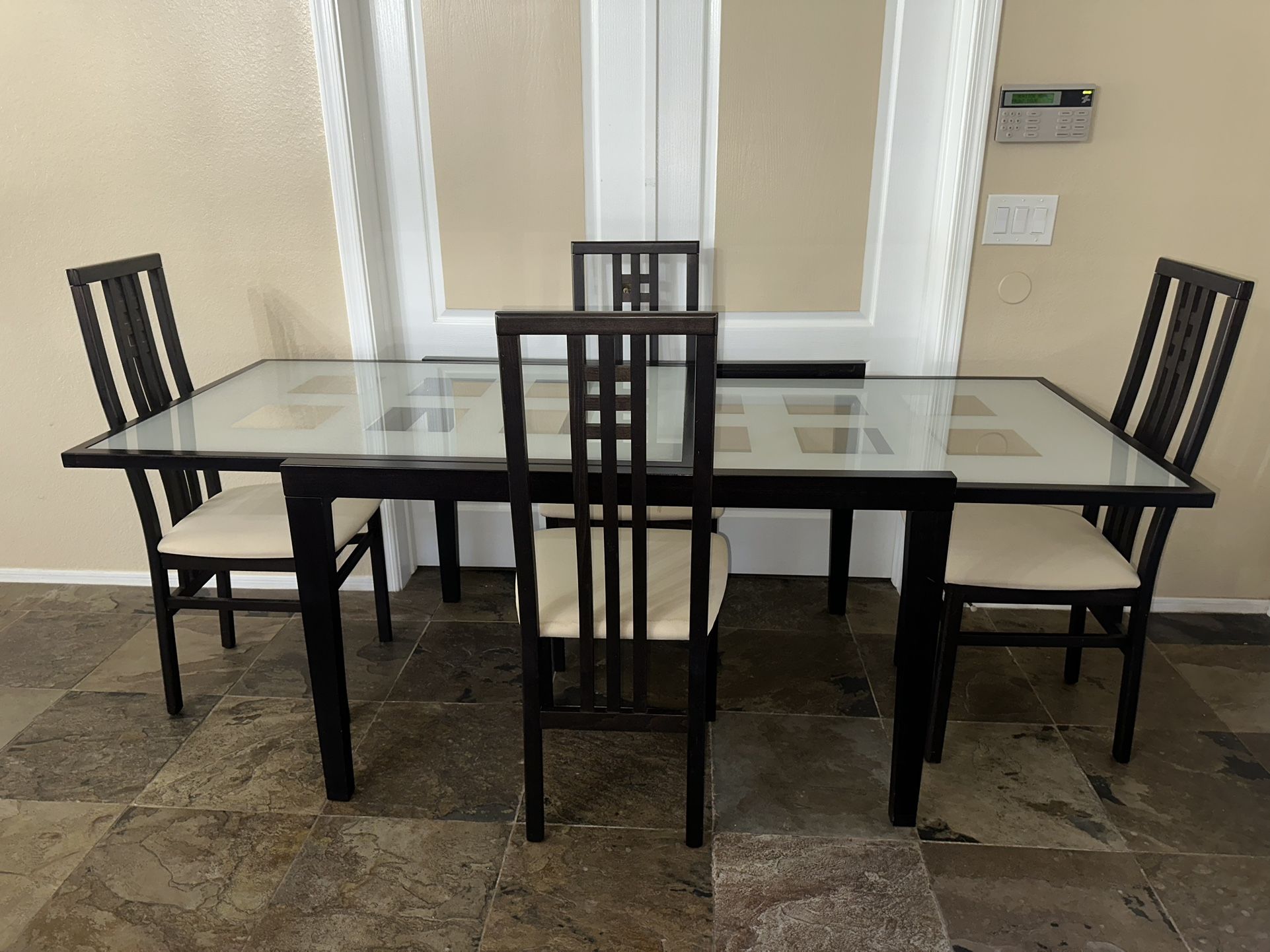 Domitalia Table With 4 Chairs Extendable Made In Italy