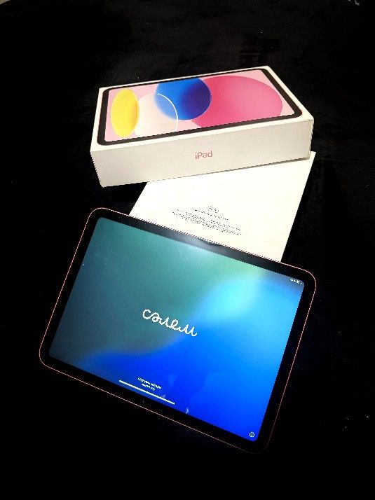 Pink 10th Generation iPad