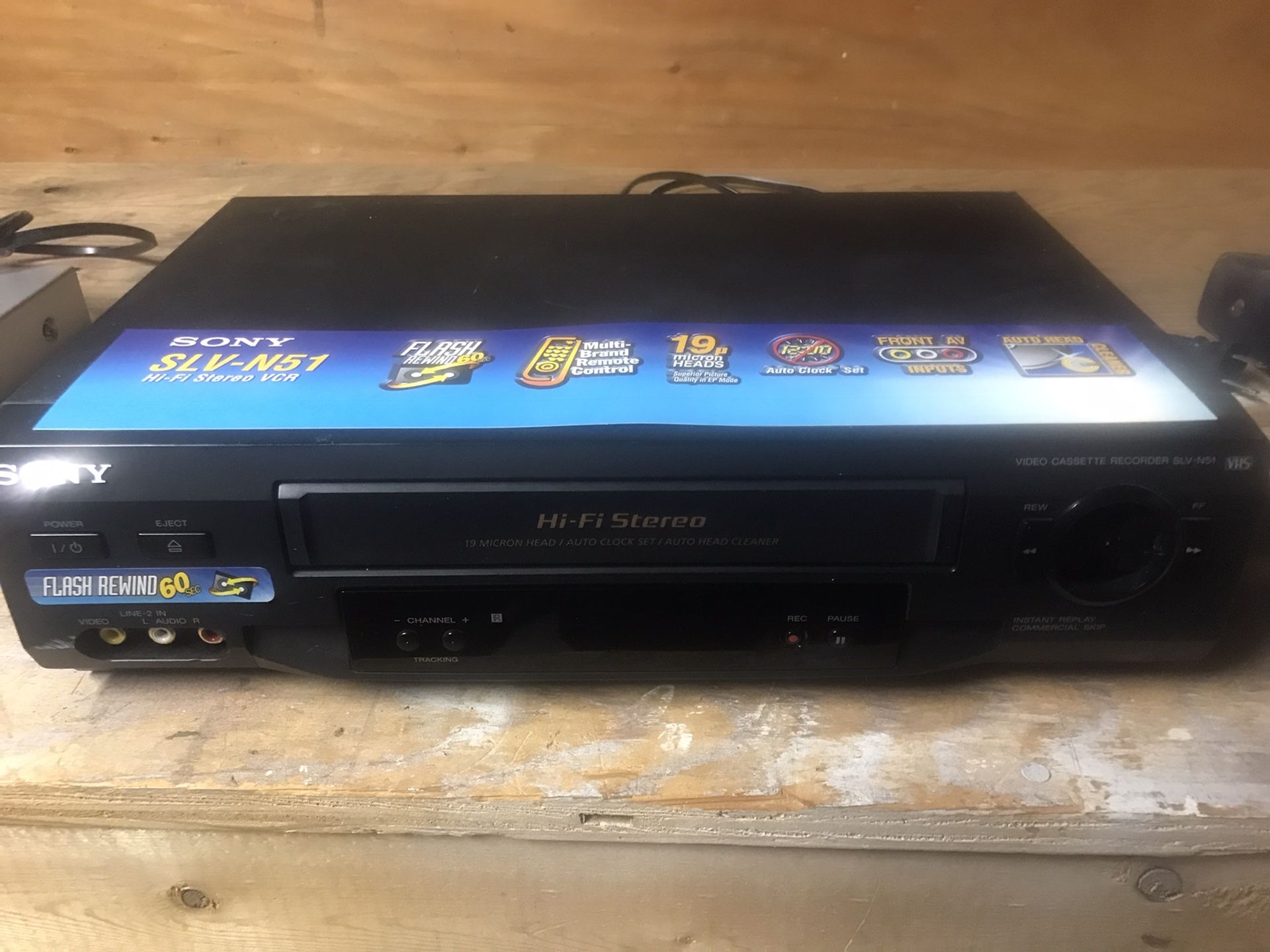 Sony video cassette recorder