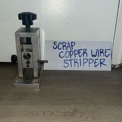 Scrap Copper Wire Stripper Machine