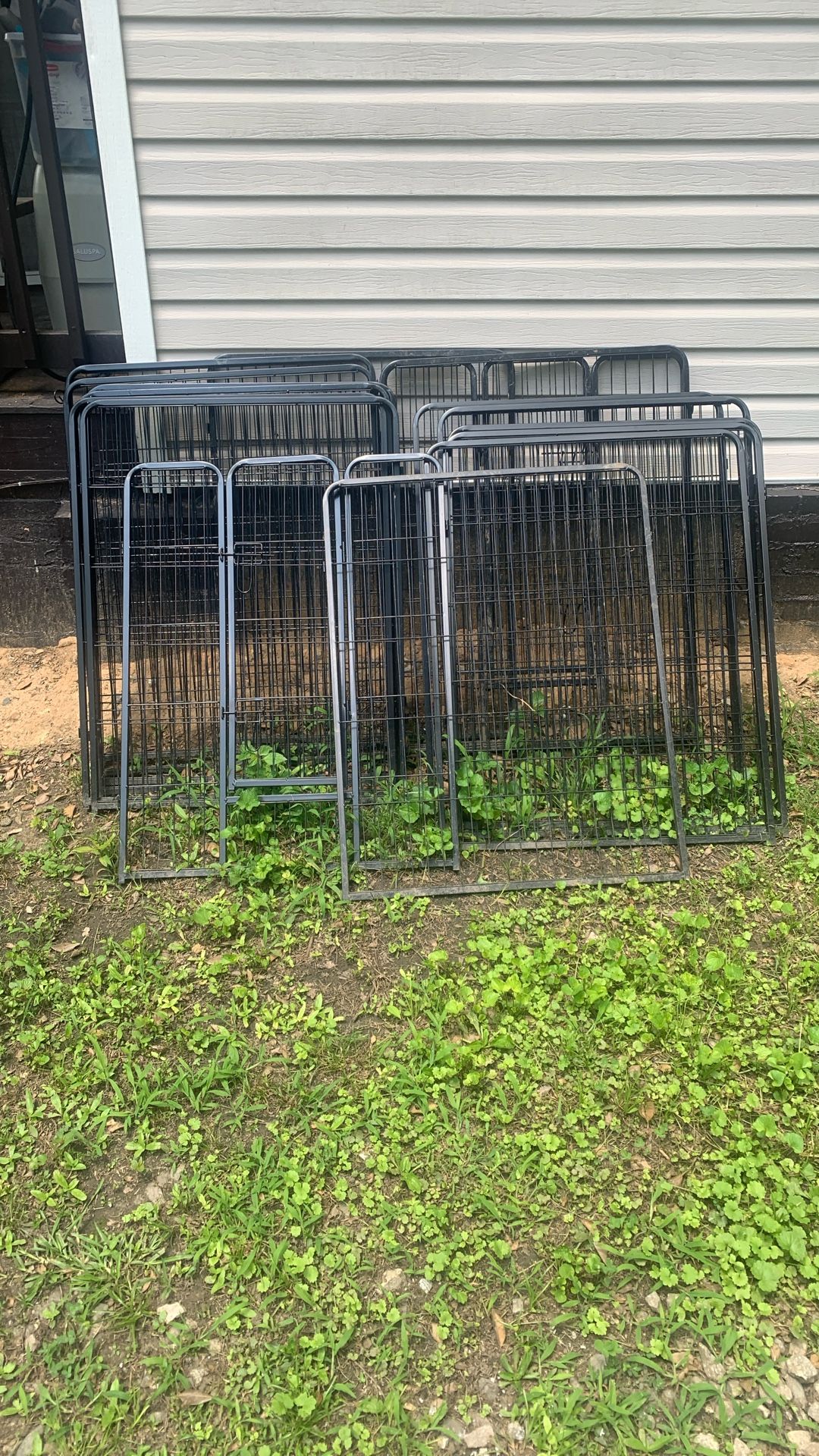 Outside Dog Cage
