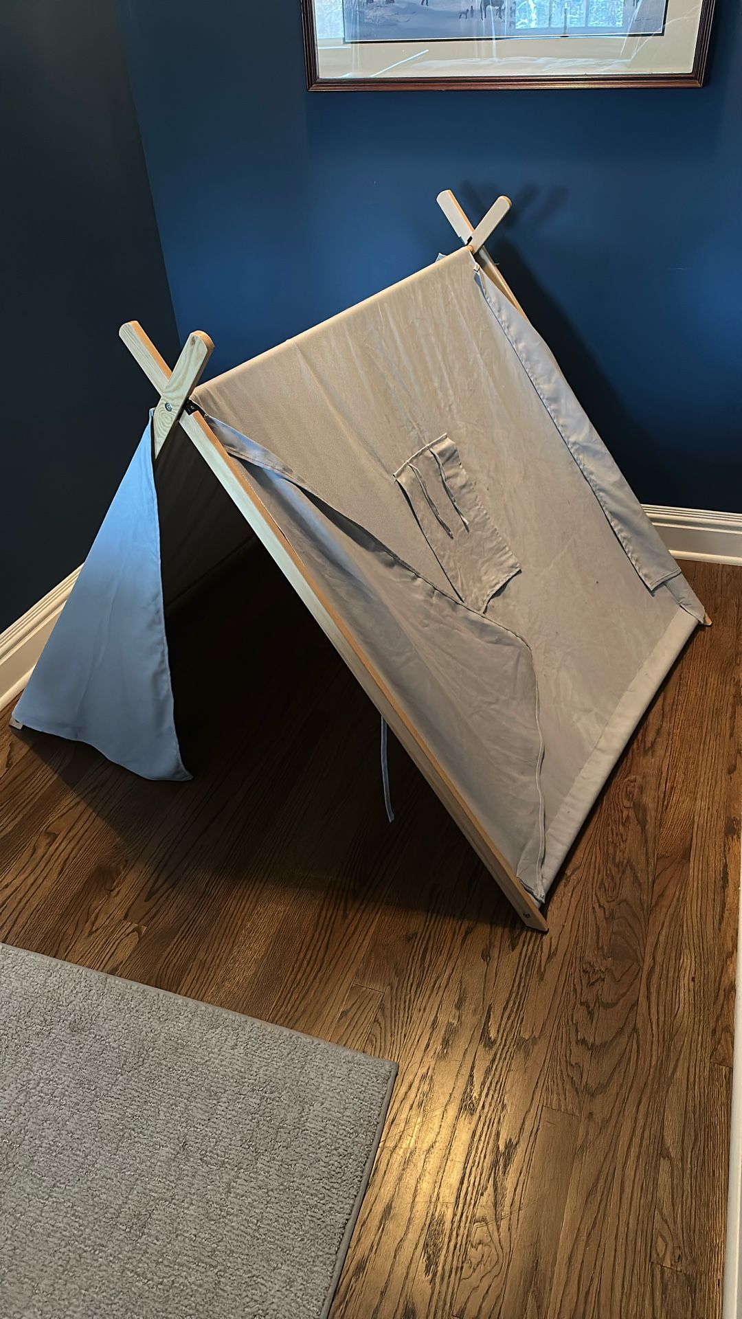 Pottery Barn Collapsible Play Tent - Grey