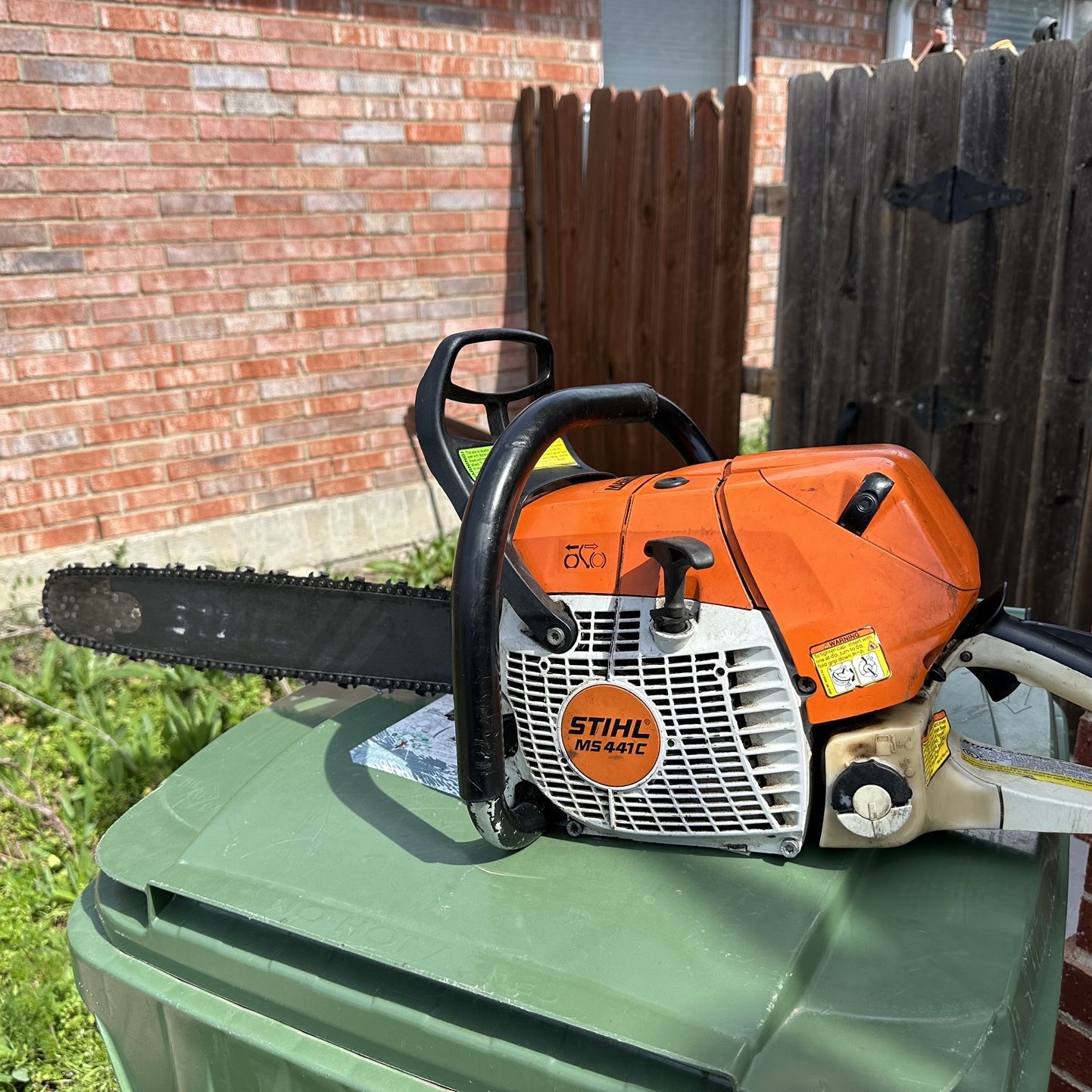 Firm Price Stihl Ms 441 Chainsaw 20 Inch Bar for Sale in Arlington