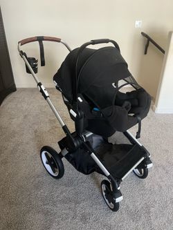 Bugaboo fox 3 stroller with bassinet seat and cup holder