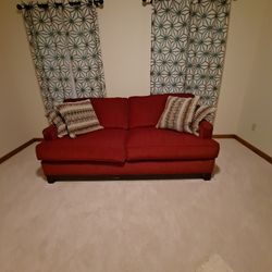 Sofa from Haynes Reddish Orange