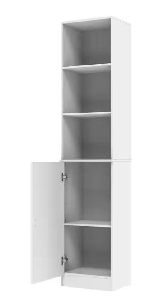 White Wood Storage Cabinet (brand New)