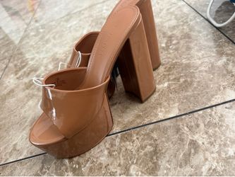 Brown heels