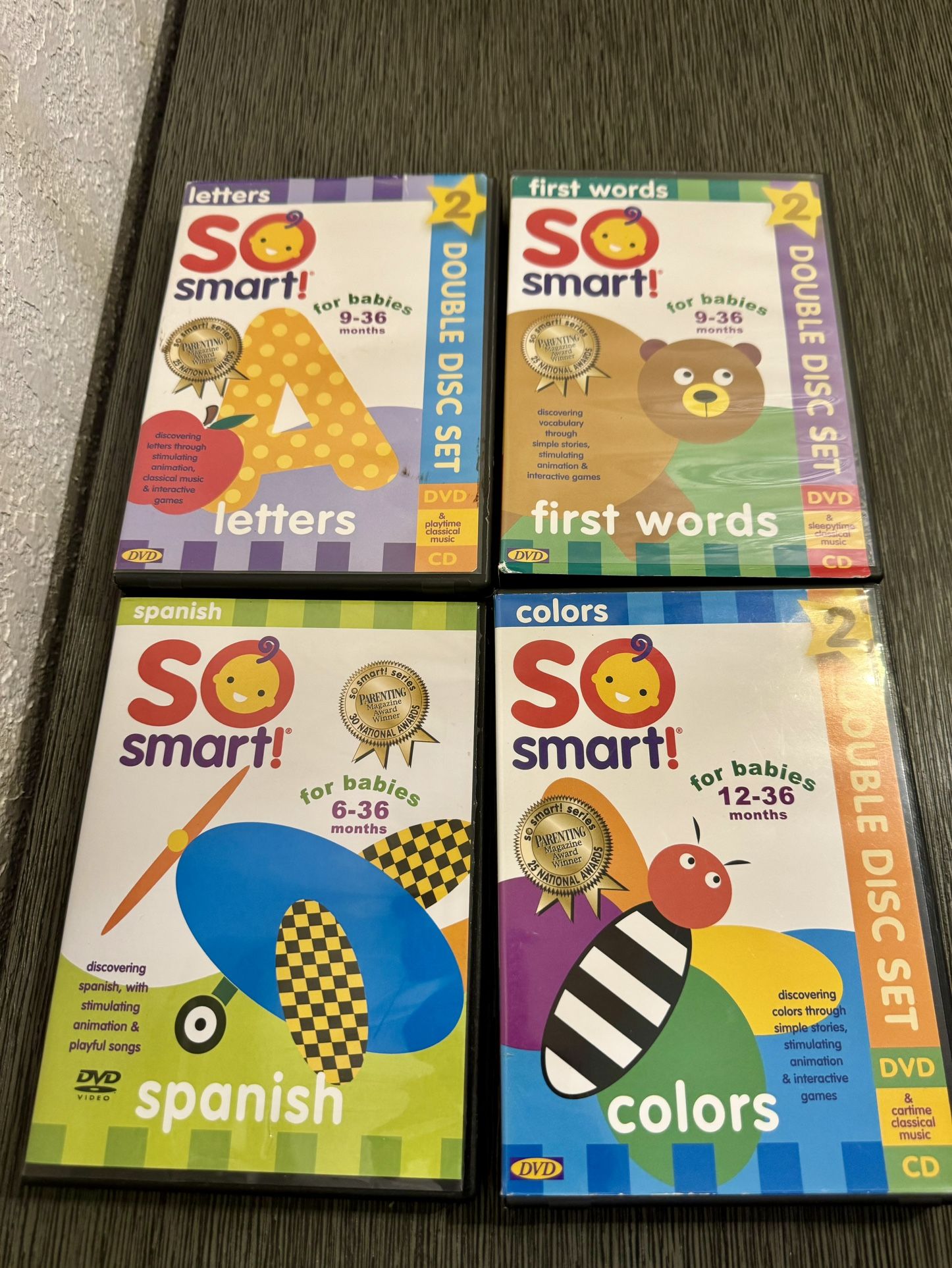 SO SMART dvds +cds