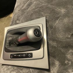 2008-2011 Mercedes W204 C300 C250 Shift Shifter Knob Boot Cover Bezel Trim OEM