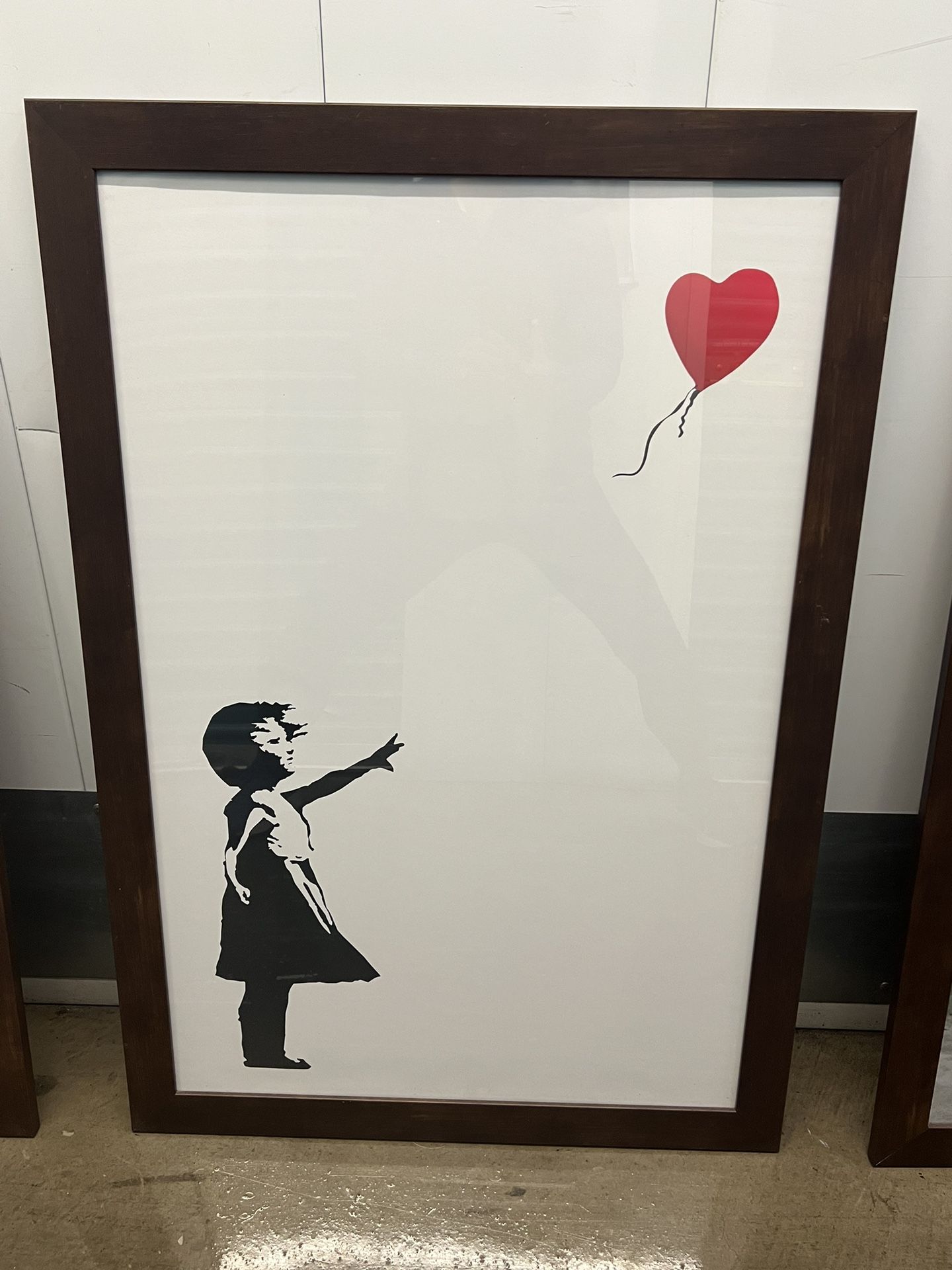 Framed Banksy Prints 39.5”X27.5”,All Products : American Fashion Style Bags On Sale