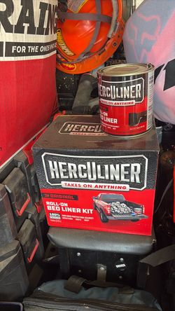 Herculiner Truckbed liner kit + extra quart