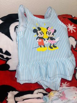 Minnie And Mickey Bathing Suit 