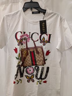 Gucci graphic shirt womens
