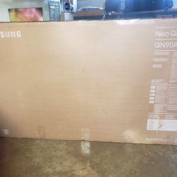 Tv Samsung 75", QN90A, 2021 Model, Slim, Google, HDR, Excellent 