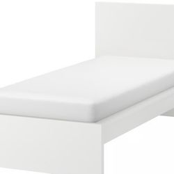 Ikea White twin bed frame