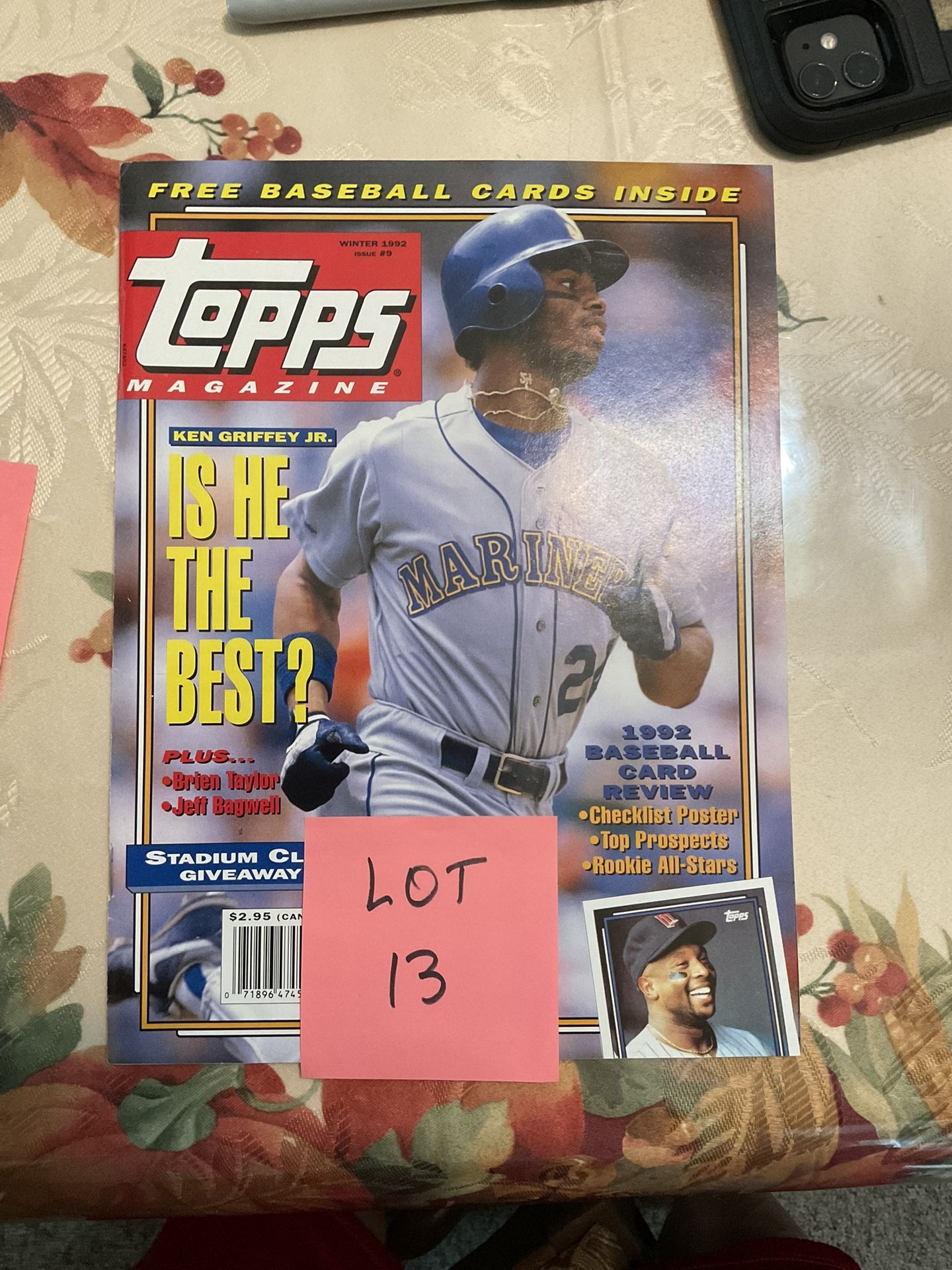 Baseball magazine-Lot 13