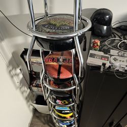 Arcade1Up arcade stools.