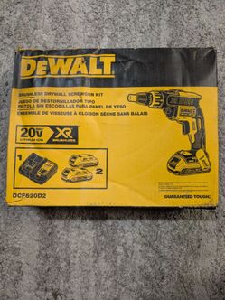 BRUSHLESS DRYWALL SCREWGUN KIT