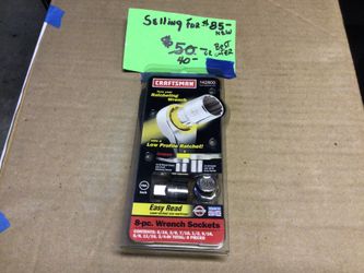 Craftsman 8pc Wrench Socket Set
