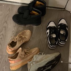 Timbs Yeezys And Dunks  Size 10.5