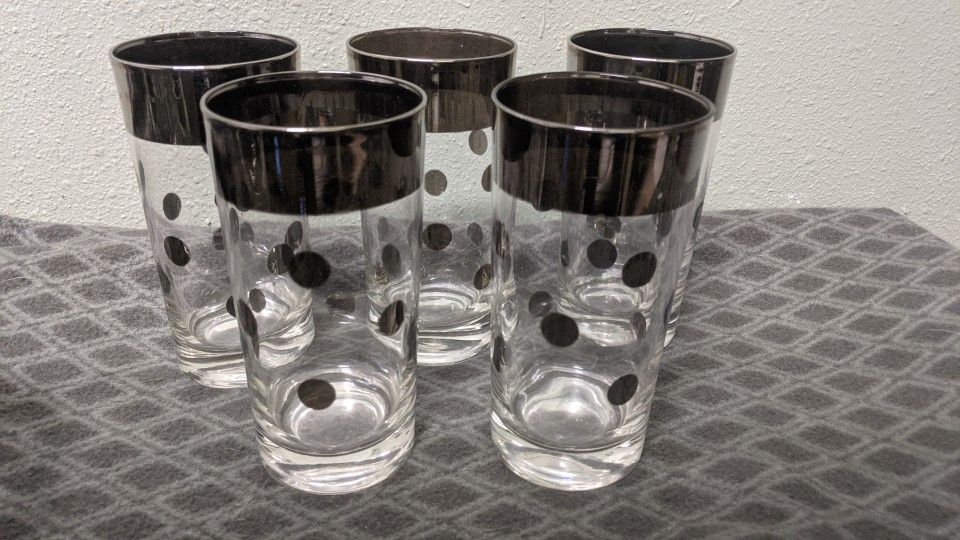 1950 Art deco Glasses.