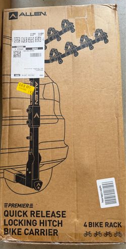 Allen Quick Release locking hitch bike carrier