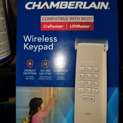 Garage Dood Key Pad Wireless