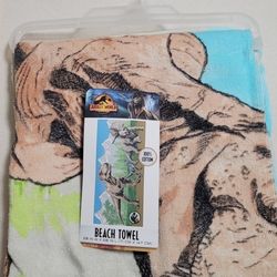 Jurassic World Dominion Beach Towel