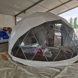 4 Meter 13x13 Feet Circle Geodesic Dome Tent