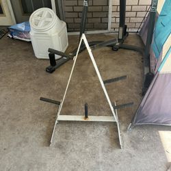 Barbell set, the colony, porch pick up.