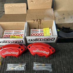 Wilwood 140-12101-R Red D154 Rear Caliper Kit