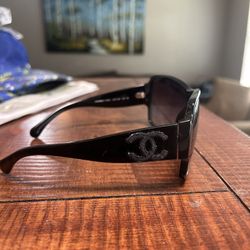 Chanel Acetate Shield Sunglasses 