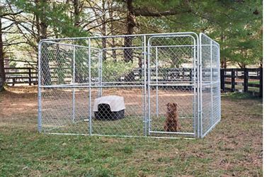 Outdoor Chain Link Dog Kennel Run
