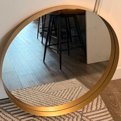 Gold Mirror Pottery Barn Dupe