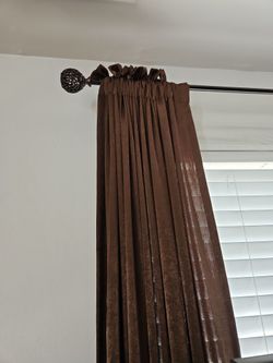 Beautiful Brown Curtains