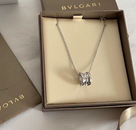 Letter design 925 silver necklace for men and women couples silver