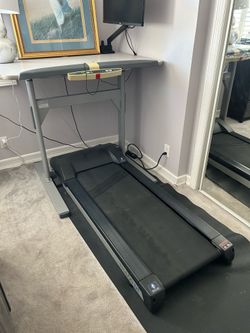 Pristine LifeSpan TR800-DT5 Treadmill Desk Combo - Low Miles!
