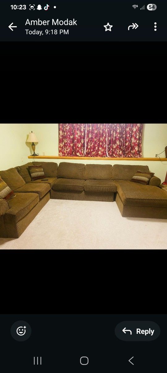 Brown Sofa