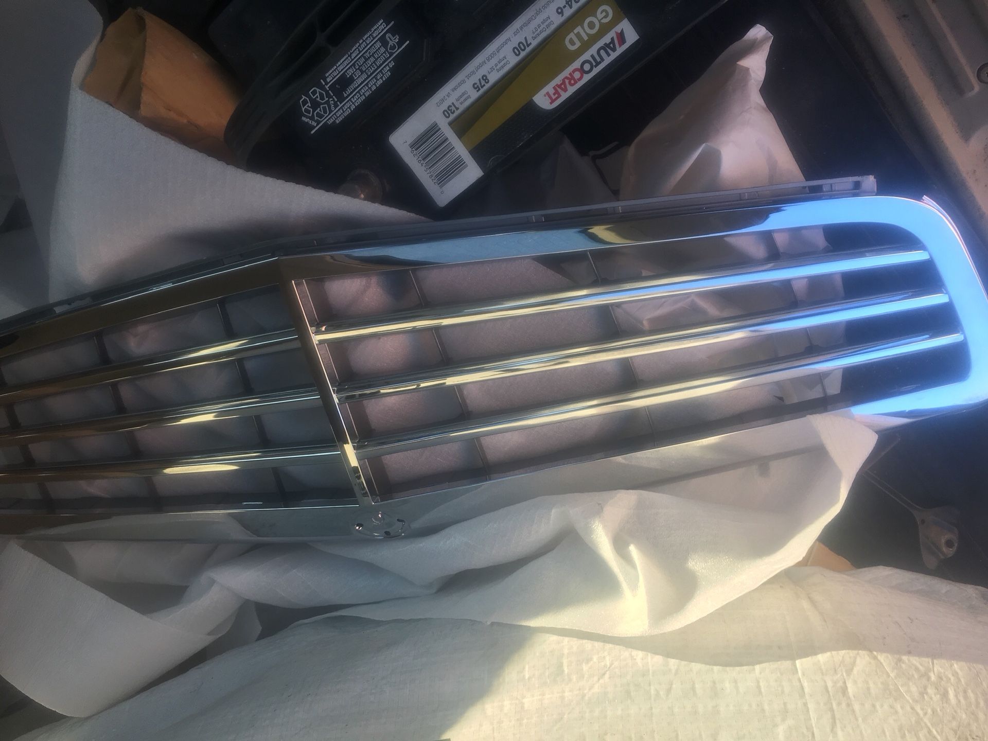 Mercedes Benz chrome grille