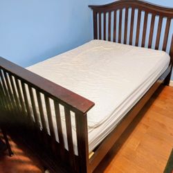 Full Bed With Stand-up Dresser