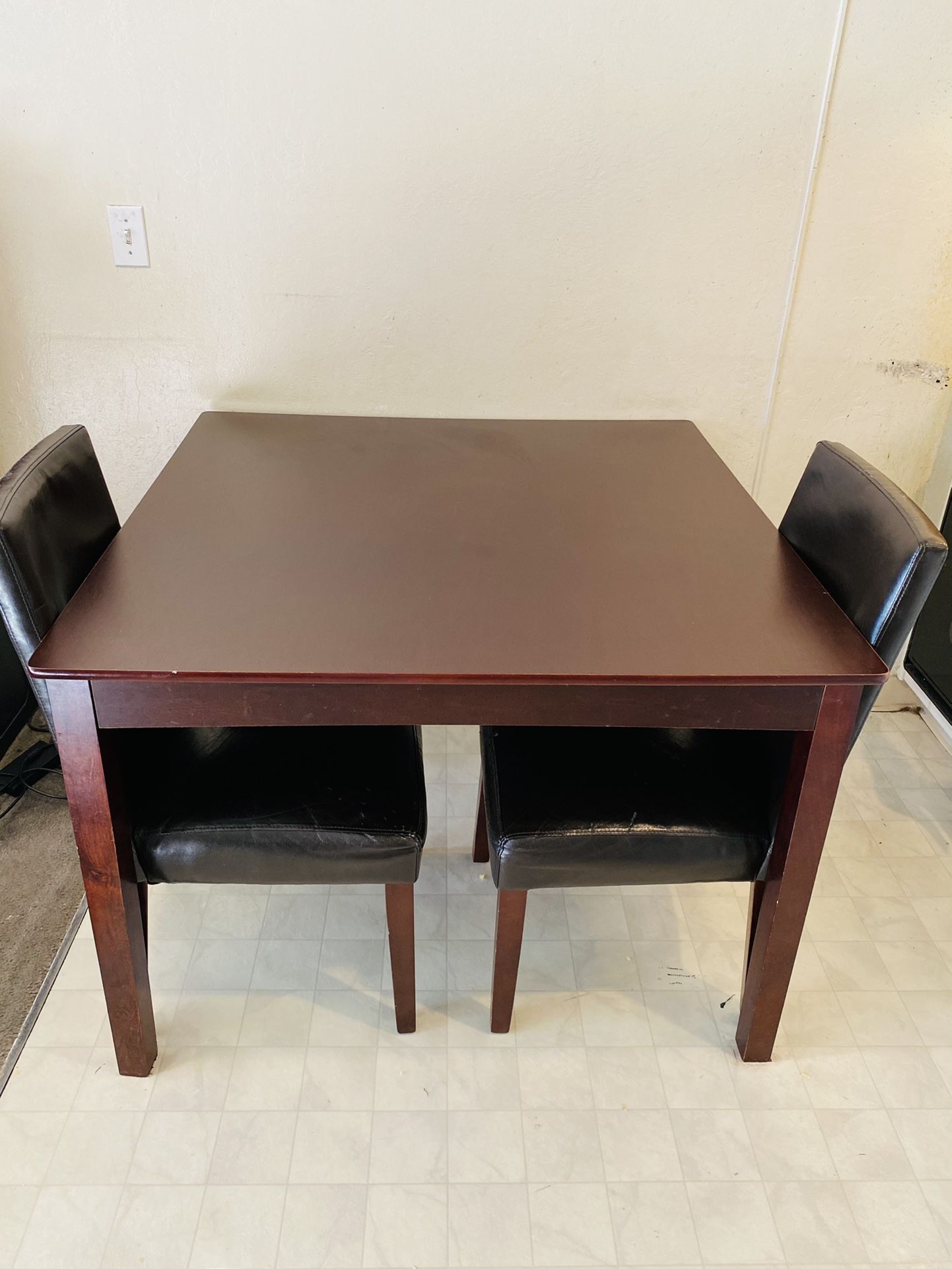 Dining Table With 2 Chairs