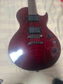 Guitar and amp