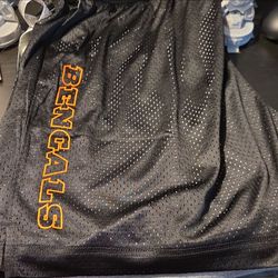 Bengals Reversible Mesh Athletic Shorts