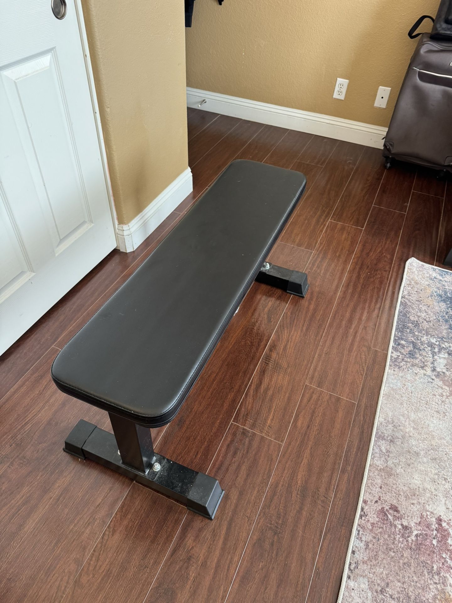 Flat Weight Bench, Black
