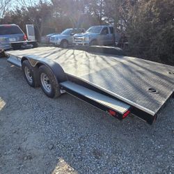 2016 Diamond C 20’ Car Hauler trailer with winch
