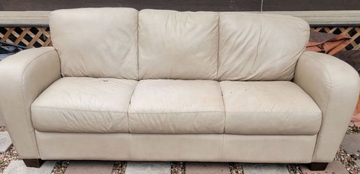 Leather sofa