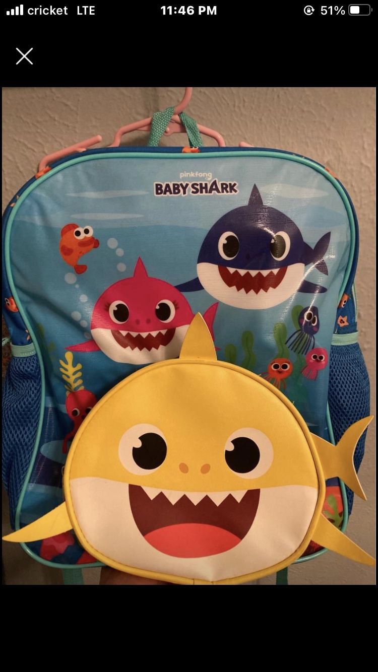Baby Shark Backpack 
