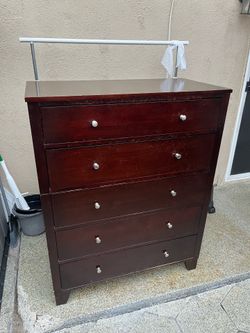 Solid wood dresser !!