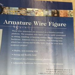 Armature Wire Figure For Sculpture